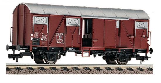 Box goods car type Gmhs 53<br /><a href='images/pictures/Fleischmann/5314.jpg' target='_blank'>Full size image</a>